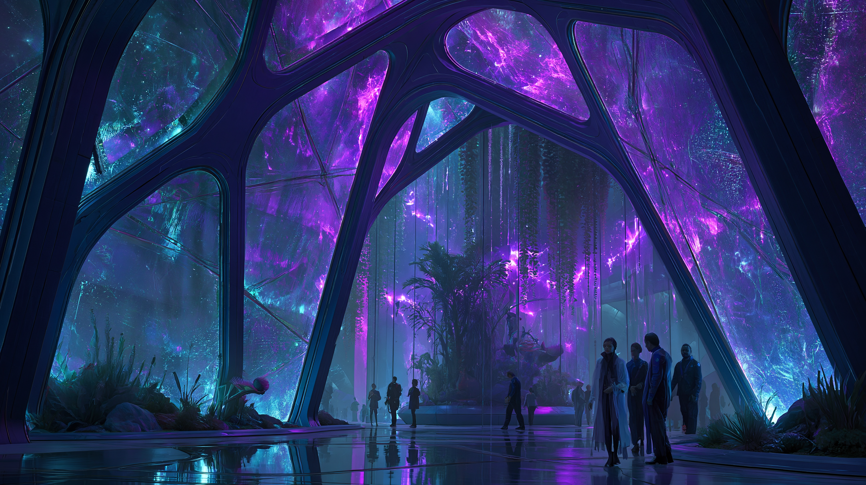 Eden-9 interior